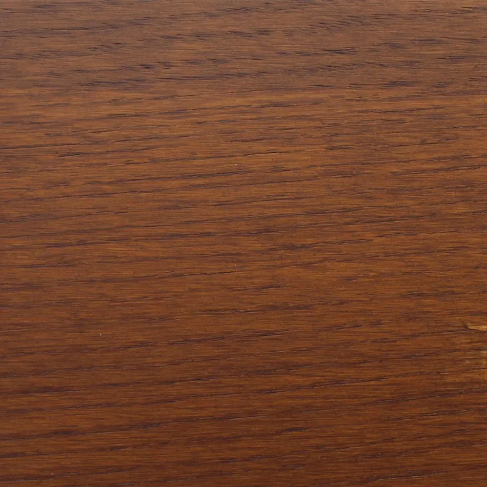 Tavolinë tulipani Eero Saarinen H 73 Oval në lis me njolla arre të errët Prodhuar në Itali - Scarlet Viadurini