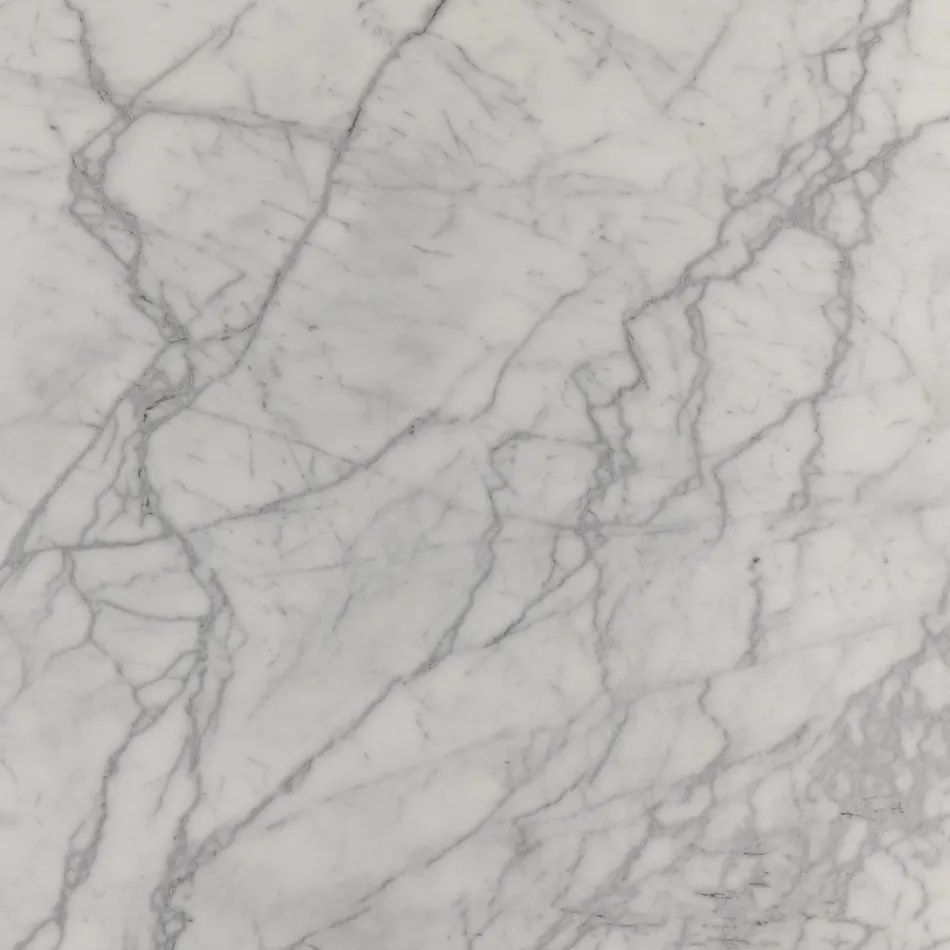 Tavolina e tulipanëve Eero Saarinen H 73 Round në Statuarietto Carrara Mermer Viadurini