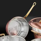 Pan dhe bakër bakri i konservuar me dorë dhe prodhuar në Itali 19 cm - Mariassunta Viadurini