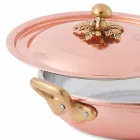 Tigan bakri i konservuar me dizajn të rrumbullakët me kapak 28 cm - Mariastella Viadurini