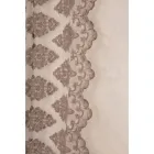 Perde prej liri e lehtë me organza dhe qëndisje gotike në qendrën luksoze - Marinella Viadurini