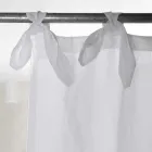 Perde me liri të bardhë ose retro të lehta dhe organza me kravata luksoze - Karnak Viadurini