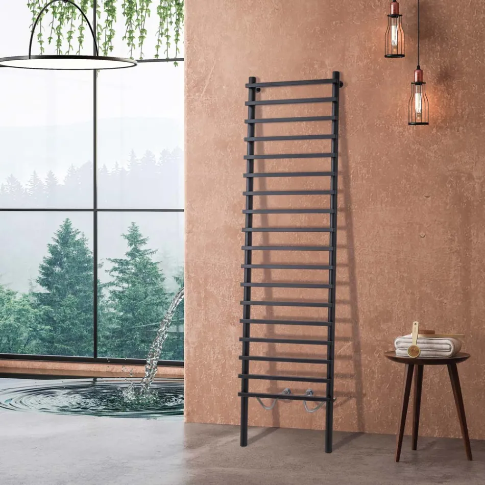 Radiator Hidraulik prej Çeliku të Zi me Karbon, Prodhuar në Itali - Raggio Viadurini