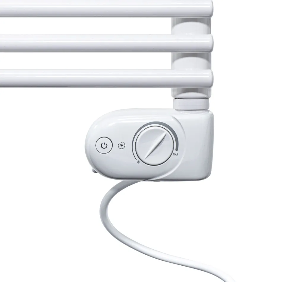 Radiator prej çeliku karboni të përzier ngjyrë bezhë, i prodhuar në Itali - Solaris Viadurini