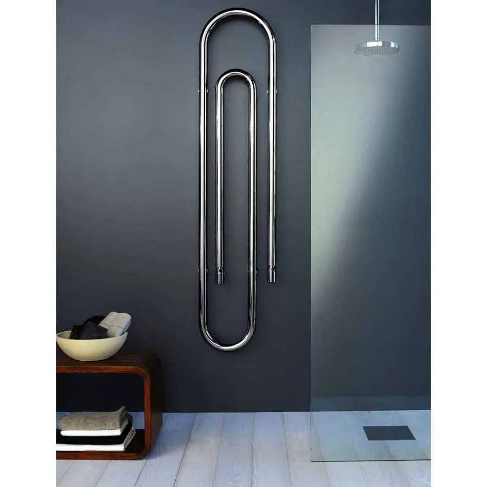 Dizajni Thermowell Grilë hidraulike me përfundim të kromuar nga Scirocco H Viadurini