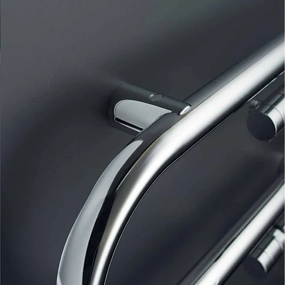 Dizajn termoell Grafite hidraulike me fund të kromuar nga Scirocco H Viadurini