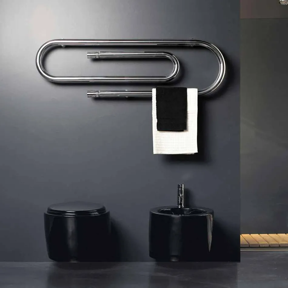 Dizajn termik elektroplating elektrik i përfunduar me përfundim të kromuar Scirocco H Viadurini