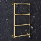 Radiatori Modular Elektrik në Krom ose Tunxh Ari në 200 W - Cezari Viadurini