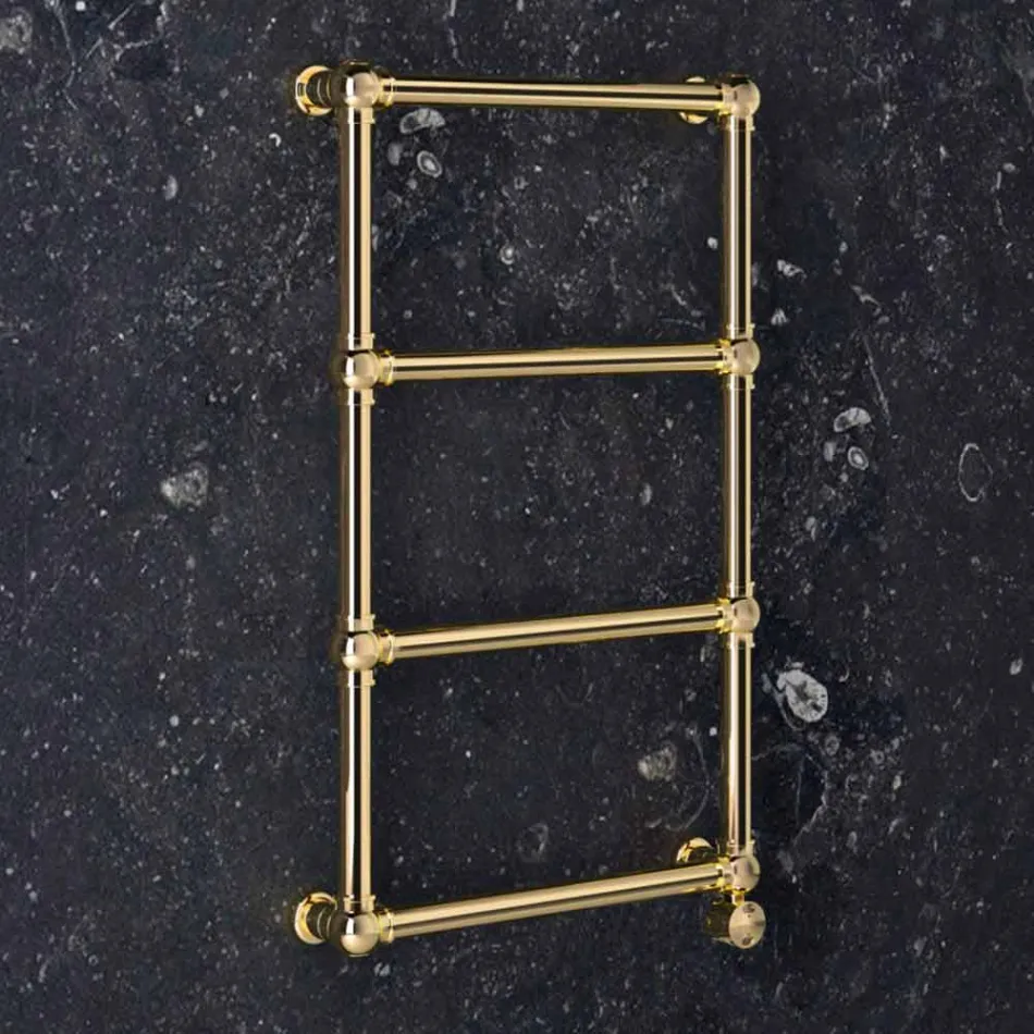 Radiatori Modular Elektrik në Krom ose Tunxh Ari në 200 W - Cezari Viadurini