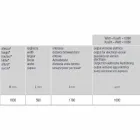 Projektoni Radiatorin Elektrik për Sallonin ose Banjën me shkëlqim 1000 W të Led Viadurini