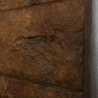 Finish Radiatori Elektrik Corten në Pluhur Mermeri Italian - Terraa Viadurini