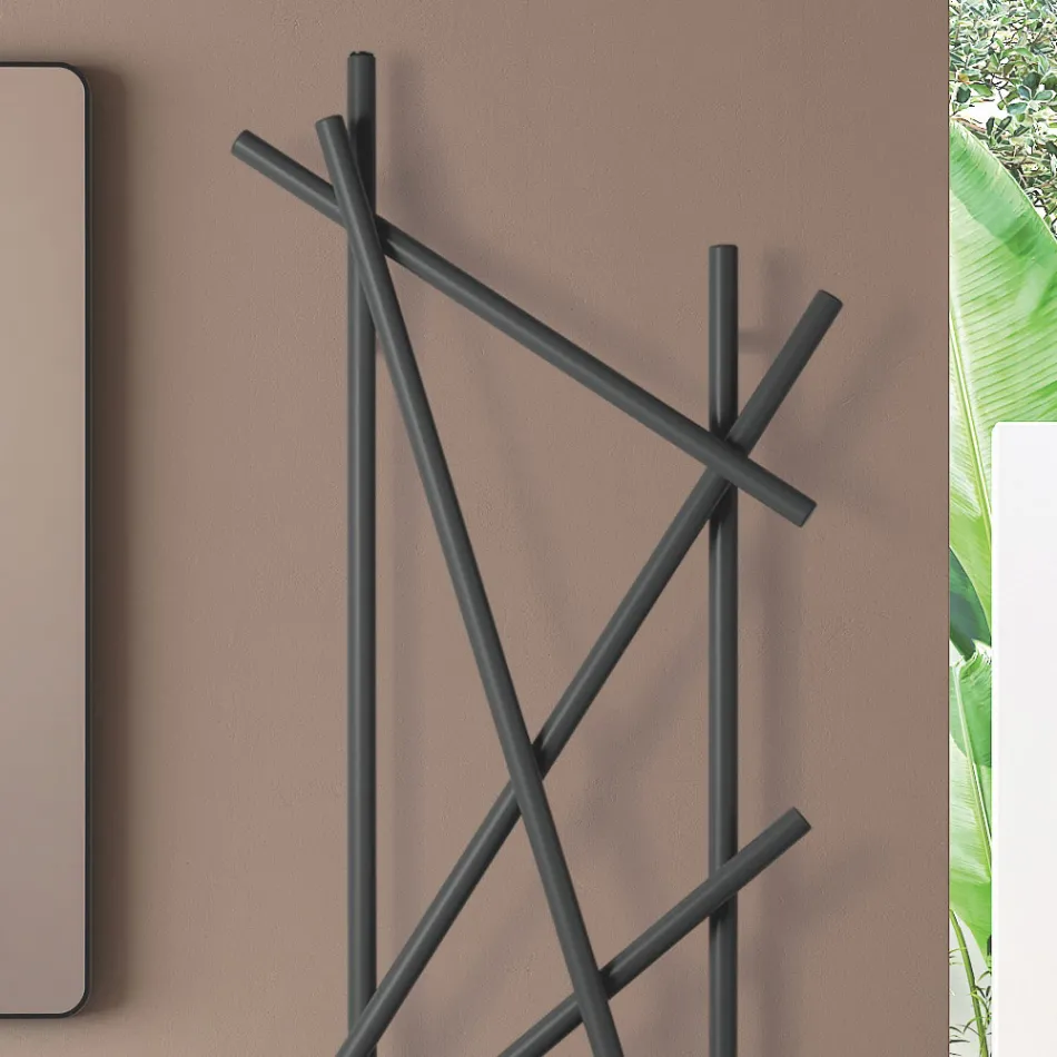 Radiator elektrik çeliku me tuba me seksion të rrumbullakët Prodhuar në Itali - Rastësisht Viadurini