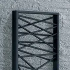 Ngrohje elektrike prej çeliku, stili metropolitik Mikado Scirocco H Viadurini