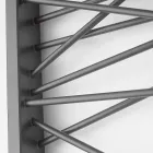 Ngrohje elektrike prej çeliku, stili metropolitik Mikado Scirocco H Viadurini