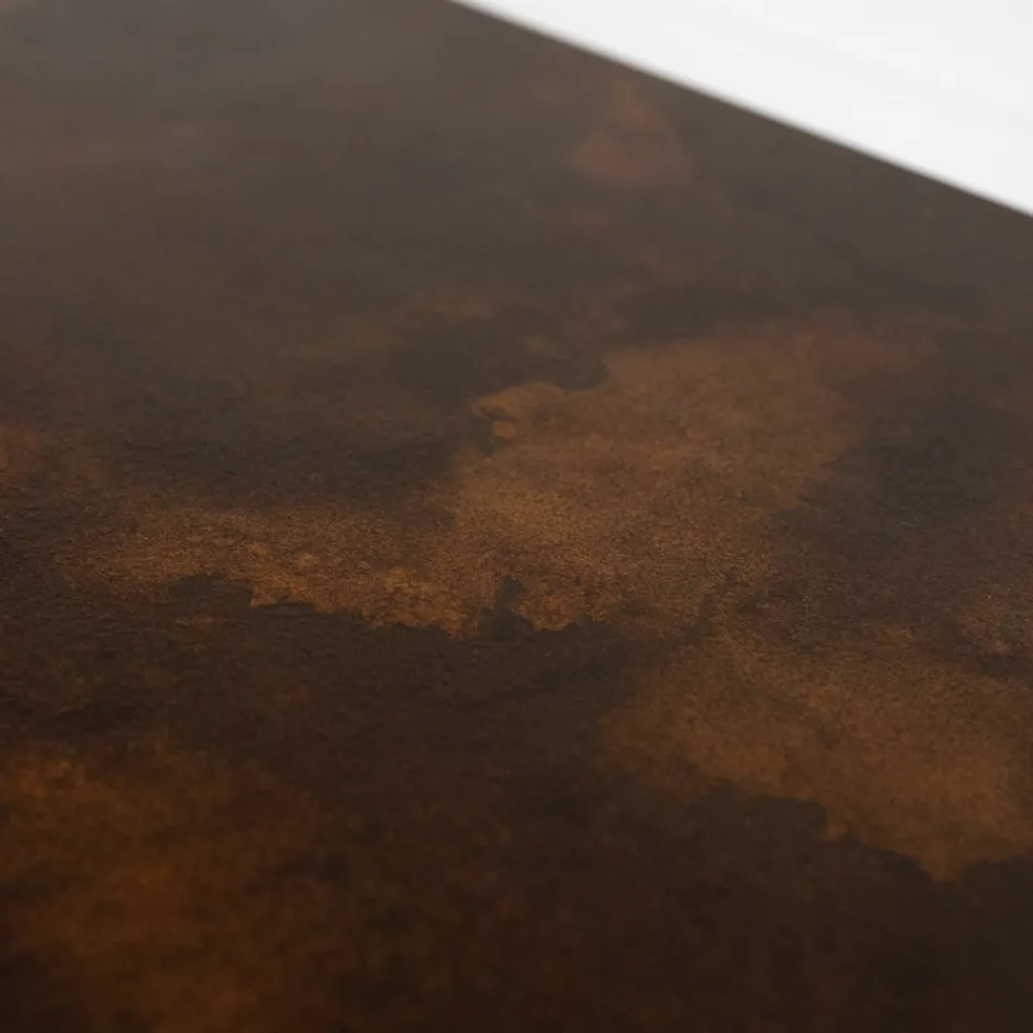 Radiator Elektrik ne Pluhur Mermer Italian Efekt Corten - Lines Viadurini