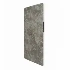 Radiator elektrik me temperaturë qelqi me përfundim guri Jonny Viadurini