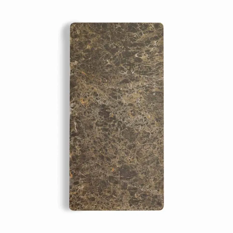 Radiator elektrik me temperaturë qelqi me përfundim guri Jonny Viadurini