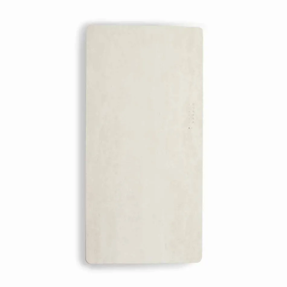 Radiator elektrik me temperaturë qelqi me përfundim guri Jonny Viadurini