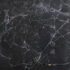 Radiator elektrik me temperaturë qelqi me përfundim guri Jonny Viadurini