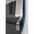 Radiator elektrik me temperaturë qelqi me përfundim guri Jonny Viadurini