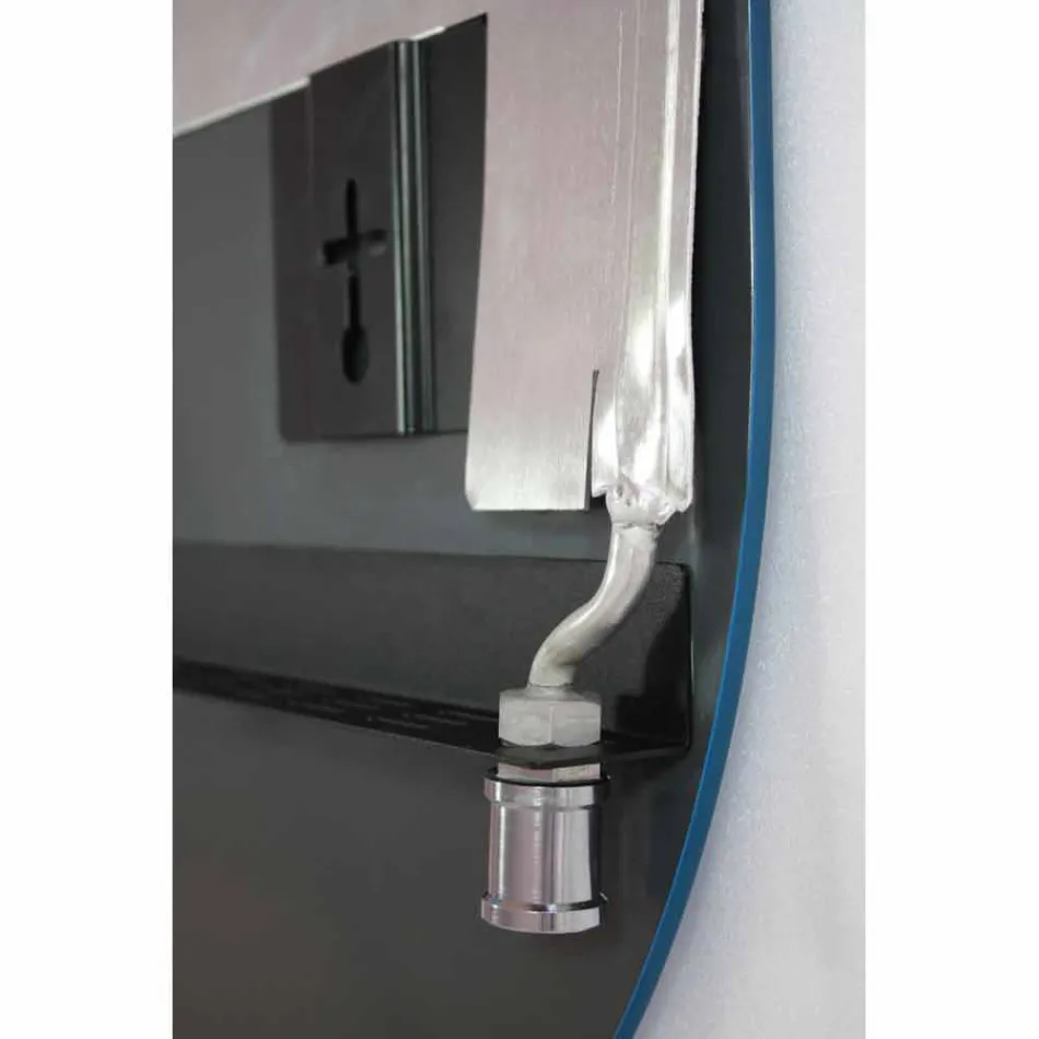 Radiator elektrik me temperaturë qelqi me përfundim guri Jonny Viadurini