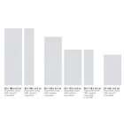 Radiator elektrik i personalizueshëm në pluhur mermeri Prodhuar në Itali - Lineep Viadurini