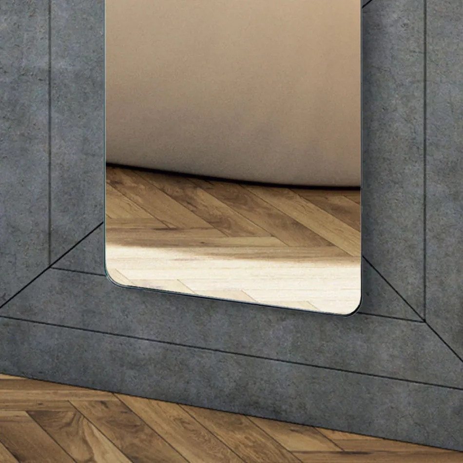 Radiator Elektrik Prej Qelqit dhe Aluminit Prodhuar në Itali - Glaze Viadurini