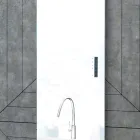 Radiator Elektrik Prej Qelqit dhe Aluminit Prodhuar në Itali - Glaze Viadurini