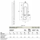 Sirtar hidraulik, dizajn modern, i bërë në Itali Scirocco H Viadurini
