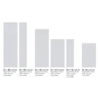 Radiator Hybrid Designer në pluhur mermeri italian të lëmuar - linja Viadurini