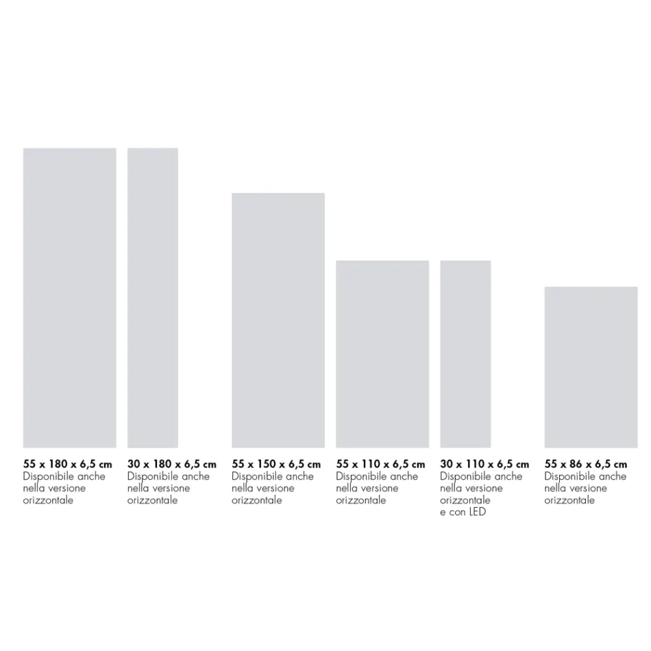 Finish Radiator Hibrid Corten në Pluhur Mermeri Italian - Linja Viadurini