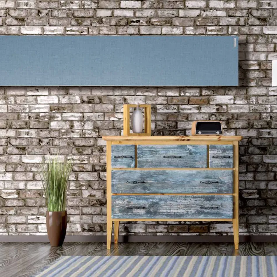 Radiator Hibrid ne Pluhur Mermeri Italian me Termostat - Teksture Viadurini