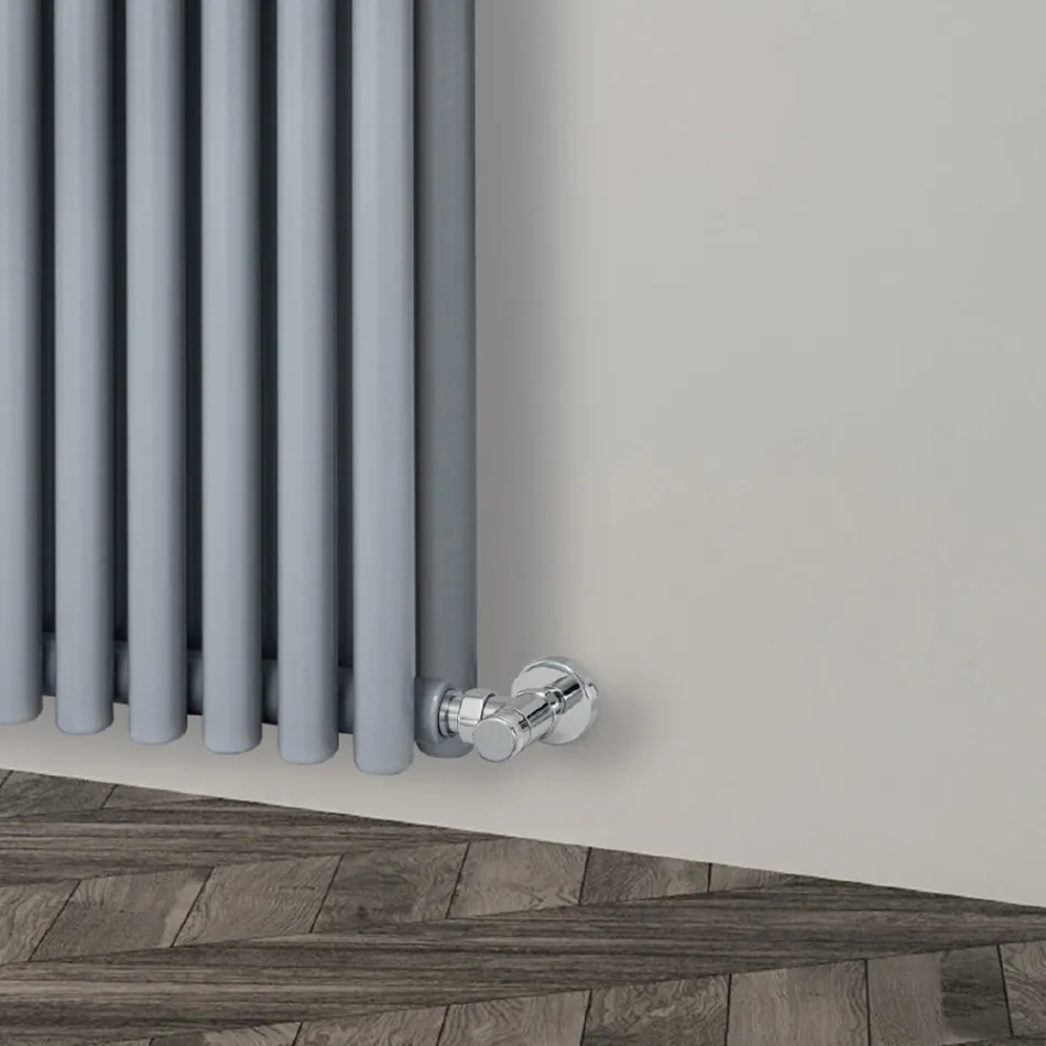 Radiator hidraulik me kolektor horizontal dhe tuba vertikal - Colomba Viadurini