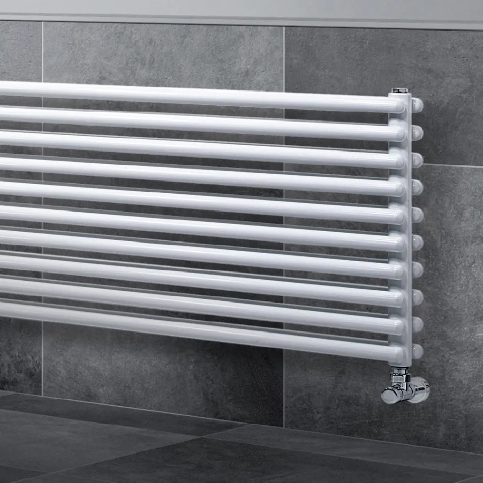 Radiator Hidraulik me Seri Dyfishe Elementesh Horizontale Prodhuar ne Itali - Strega Viadurini