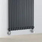 Radiator Hidraulik me Seri Dyfishe Elementesh Vertikale Made in Italy - Pasticcio Viadurini
