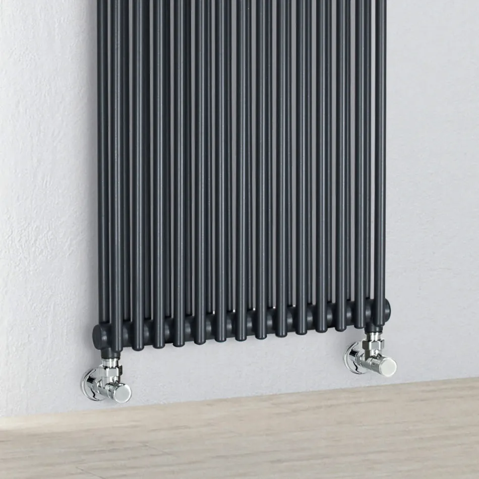 Radiator Hidraulik me Seri Dyfishe Elementesh Vertikale Made in Italy - Pasticcio Viadurini