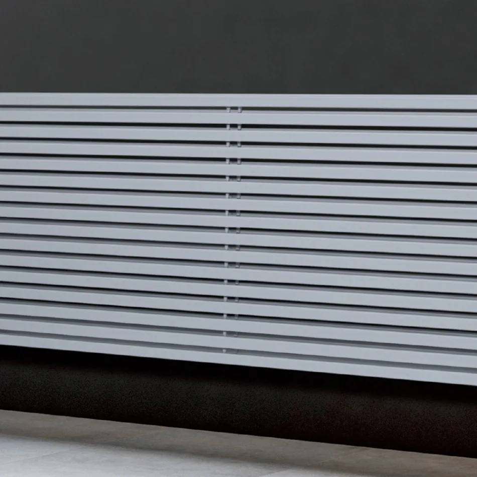 Radiator Hidraulik me Elemente me Seksion të Dyfishtë Katror Prodhuar në Itali - Raspberry Viadurini