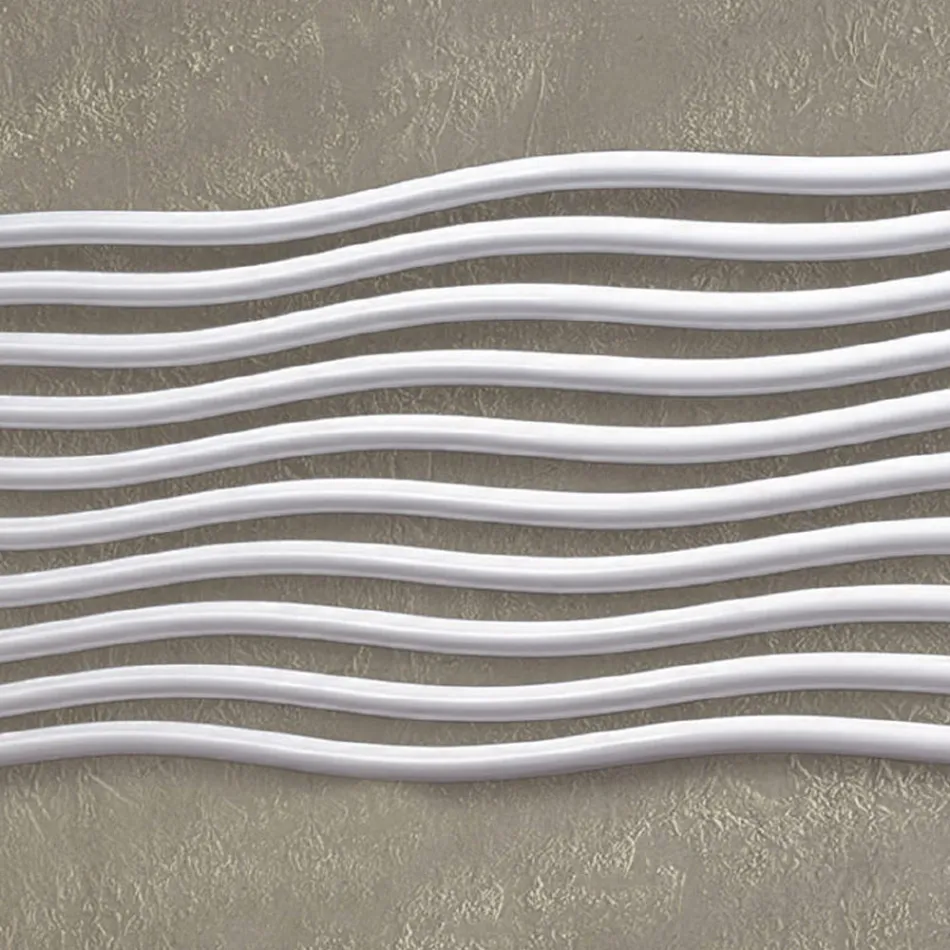 Radiator hidraulik me elemente horizontale te lakuar Prodhuar ne Itali - Zucchero Viadurini