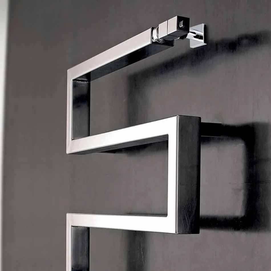 Kapuç hidraulik i kromuar Snake nga Scirocco H, dizajn modern Viadurini