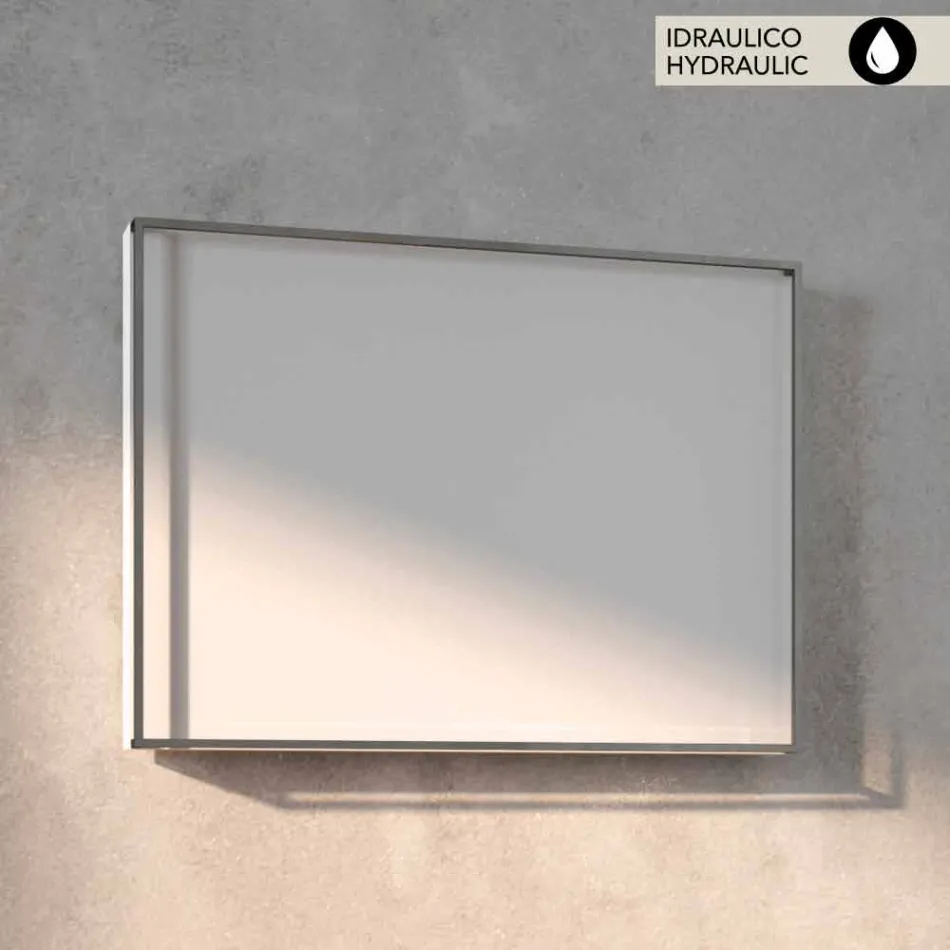 Thermocouple e dizajnit hidraulik, mbulesë çeliku, Scirocco H Light Viadurini