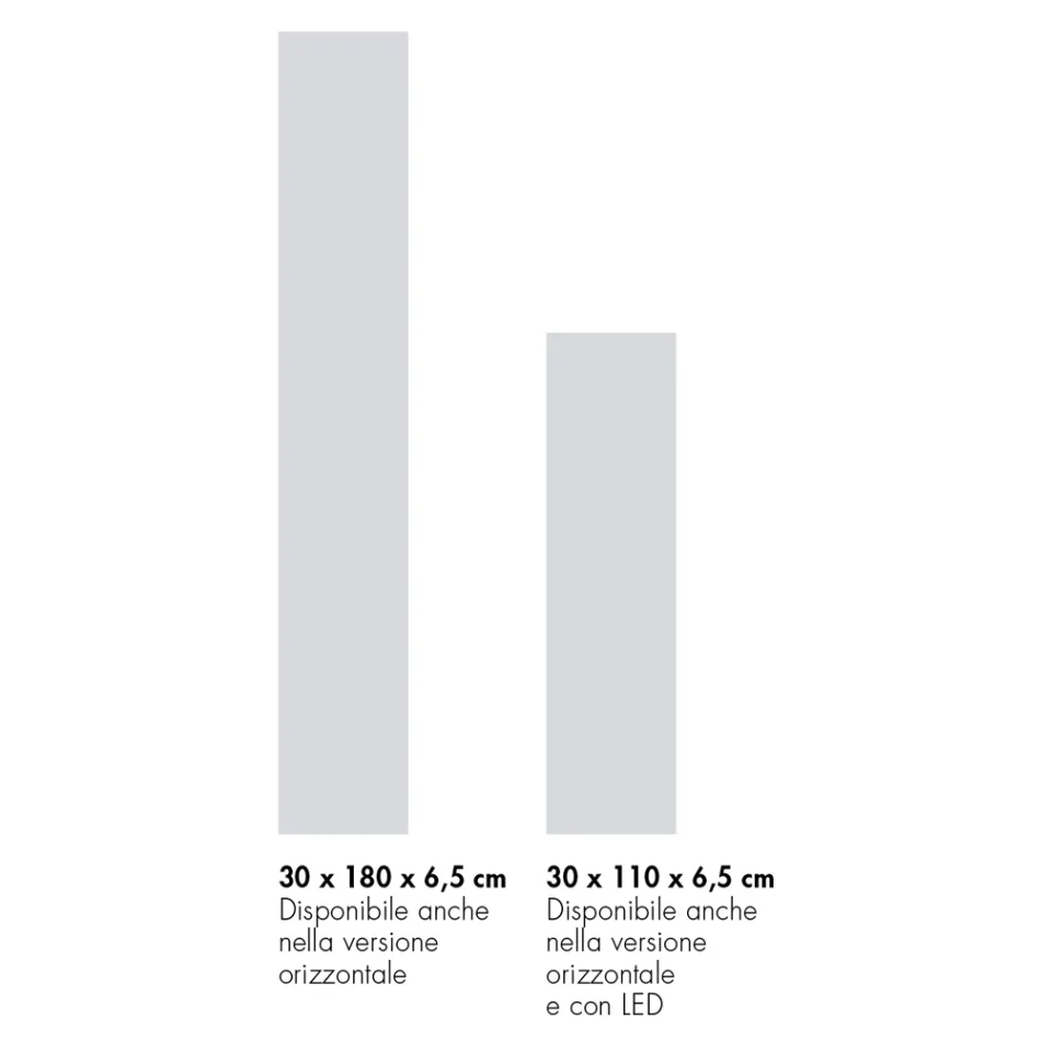 Radiator hidraulik deri në 480 Watt në pluhur mermeri italian - Naturae Viadurini