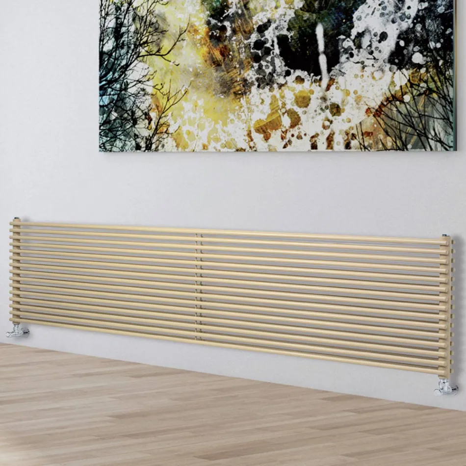 Radiator Hidraulik në Çelik me Seksion të Dyfishtë të Elementeve Made in Italy - Pod Viadurini