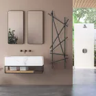 Radiator hidraulik çeliku me tuba me seksion të rrumbullakët Prodhuar në Itali - Rastësisht Viadurini