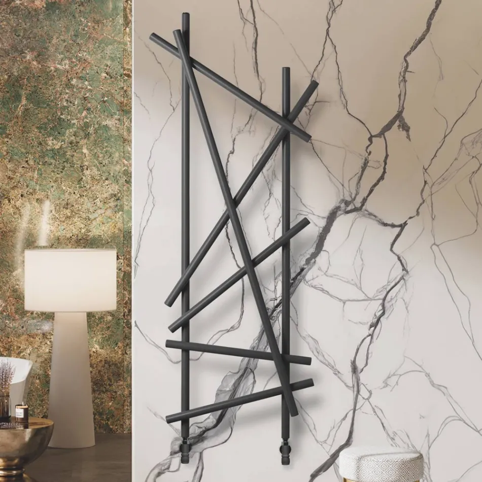 Radiator hidraulik çeliku me tuba me seksion të rrumbullakët Prodhuar në Itali - Rastësisht Viadurini