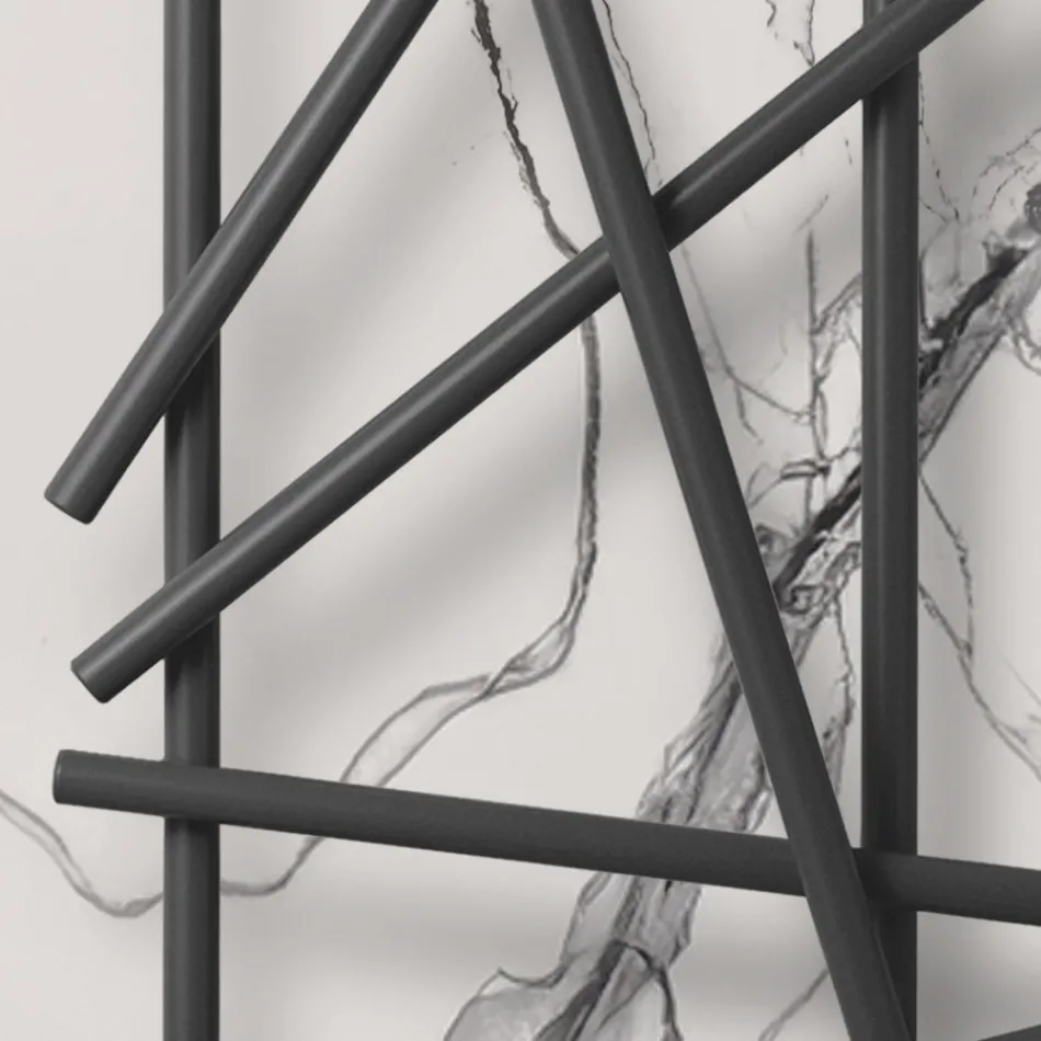 Radiator hidraulik çeliku me tuba me seksion të rrumbullakët Prodhuar në Itali - Rastësisht Viadurini