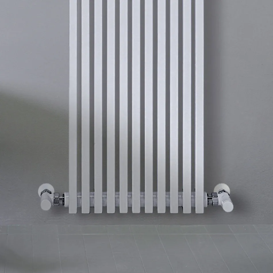 Radiator Hidraulik në Finish të Bardhë Trafiku Çelik Made in Italy - Cup Viadurini