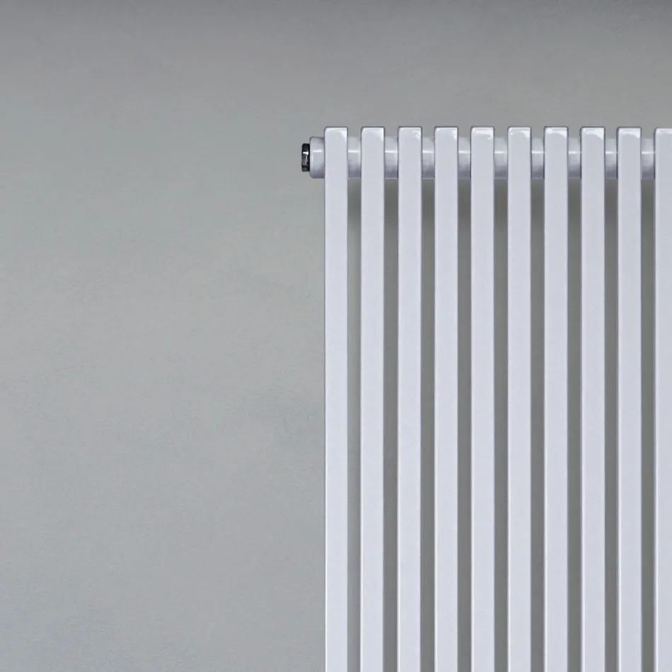 Radiator Hidraulik në Finish të Bardhë Trafiku Çelik Made in Italy - Cup Viadurini
