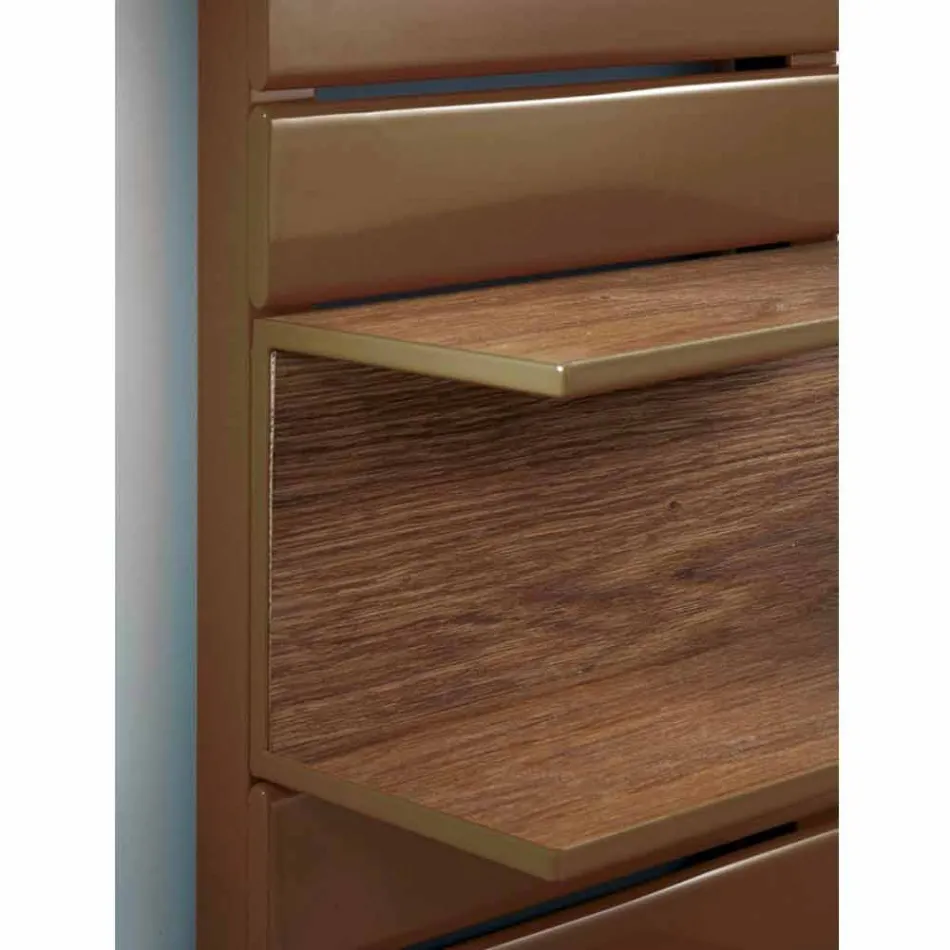 Ngrohje hidraulike prej çeliku, rafte lisi, Shërbim Scirocco H Viadurini