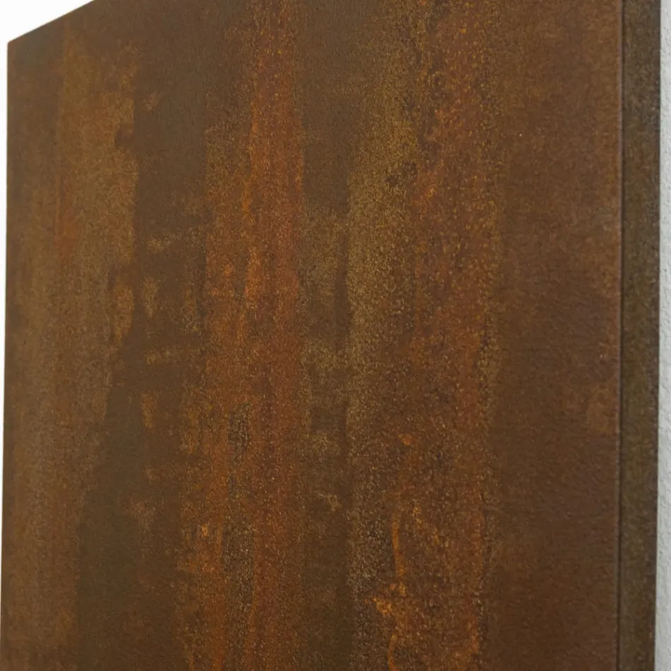 Radiator Hidraulik ne Pluhur Mermer Italian Efekt Corten - Lines Viadurini