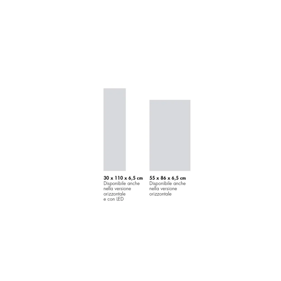 Radiator Hidraulik ne Pluhur Mermer Italian Corten Finish - Terraa Viadurini